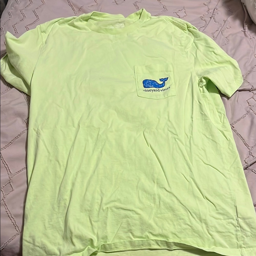 Vineyard Vines Men's Lime Green T-Shirt
